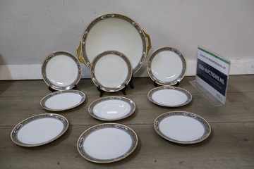 Afbeelding van Porseleinen gebakservies