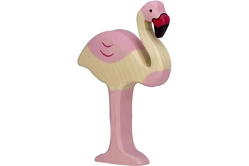 Afbeelding van Holztiger wildernis: flamingo 8x2x12cm, hout