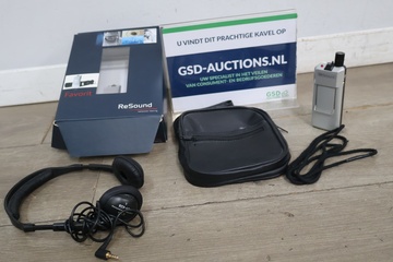 Afbeelding van ReSound Favorit gehoorapparaat met accessoires