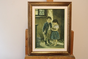 Afbeelding van Reproductie poster van het schilderij 'Twee Jongens'