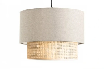 Afbeelding van Lucifer E27 stoffen plafondlamp