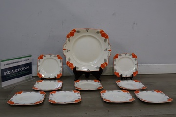 Afbeelding van Art Deco Servies - Solian Ware England