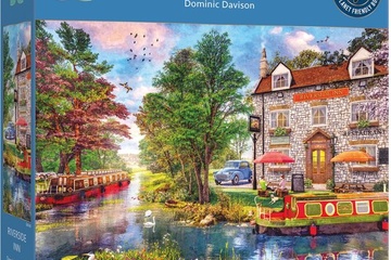 Afbeelding van Gibsons - Riverside Inn - 1000 stukje 68×49cm - Legpuzzel