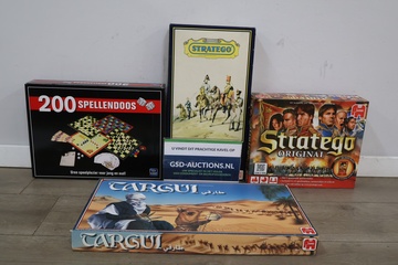 Afbeelding van Spellenset met oa Stratego Original en Targui bordspellen