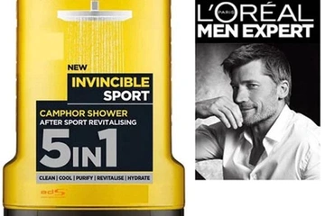 Afbeelding van L'Oréal Men Expert Douche 250ml Invincible Spo (6 stuks)