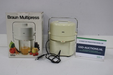 Afbeelding van Braun Multipress sapcentrifuge