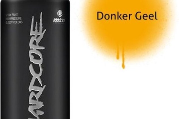 Afbeelding van MTN Donkergele spuitverf -400ml hoge druk en glans afwerking