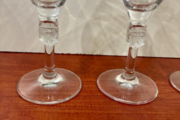 Afbeelding van Bier glazen "2x CORNET" en een LEFFE