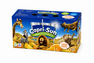 Image of 4 tray Capri sun Safari