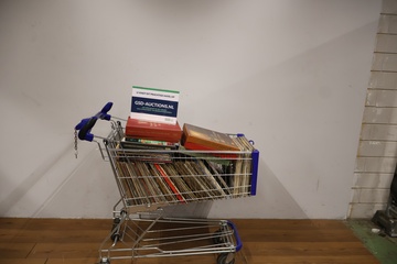 Afbeelding van Winkelwagen vol met Vinyl, LP's