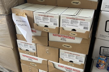 Afbeelding van 30x omdoos Zonnebloem pitten Paprika