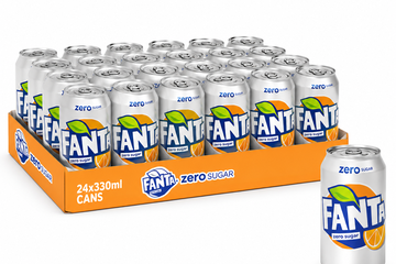 Afbeelding van 2x tray Fanta Zero