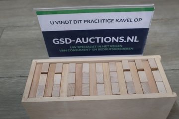 Afbeelding van Houten Blokken-doos