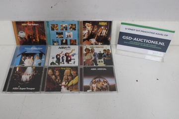 Afbeelding van ABBA CD collectie met 9 albums