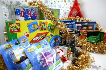 Afbeelding van Mixdoos Speelgoed kerst XL