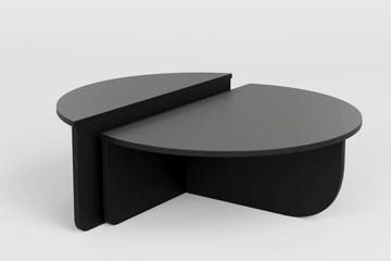 Afbeelding van Asir - Koffietafel - Zwart - 90 x 30 x 60