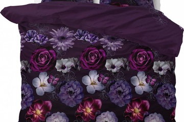 Afbeelding van Dekbed overtrek Magic Flowers 200x200cm+2kussenslopen