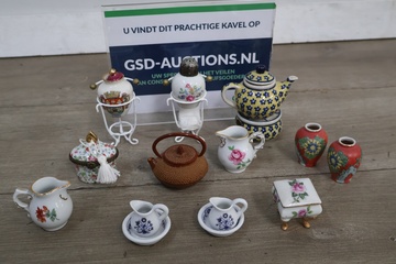 Afbeelding van Miniatuur porselein