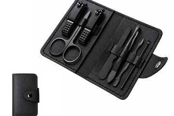 Afbeelding van 7-Delige Nagel verzorging set – RVS Manicure Set