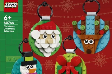 Afbeelding van LEGO Schattige kerstversieringen 40744