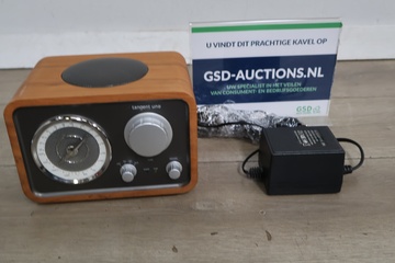 Afbeelding van Tangent Uno Radio met houten behuizing