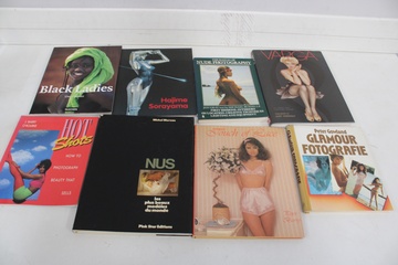 Afbeelding van Boeken over fotografie en glamour