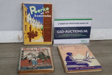 Afbeelding van Drie vintage Nederlandse kinderboeken