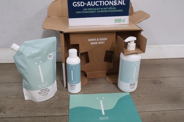 Afbeelding van Naïf Shampoo en Conditioner set met navulverpakking
