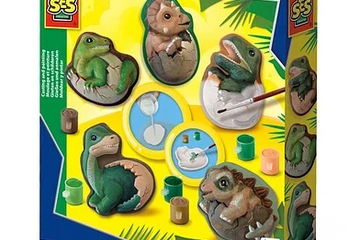 Afbeelding van SES Gieten en Schilderen - Dino Eieren