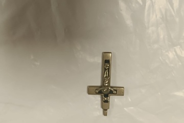 Afbeelding van bedelhanger jezus aan kruis