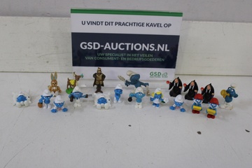 Afbeelding van Verzameling Smurfen figuren