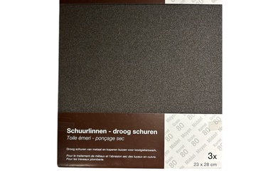 Afbeelding van 10x pak Master schuurlinnen 80 -droogschuren