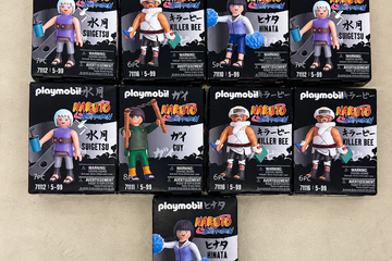 Afbeelding van Partij van 9 Playmobil Naruto Shippuden figuren