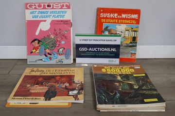 Afbeelding van Mix van 8 Vintage Stripboeken'
