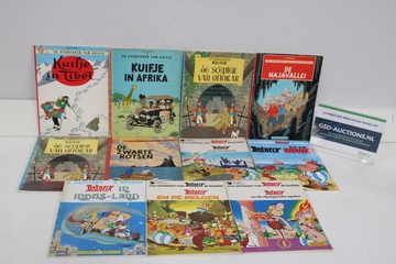 Afbeelding van Mix van Kuifje en Asterix stripboeken