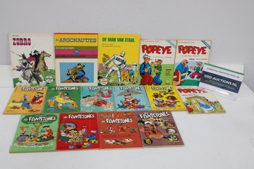 Afbeelding van Verzameling vintage stripboeken