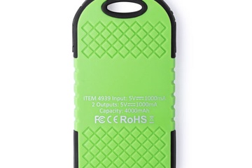Afbeelding van LENARD POWER BANK kLEUR GROEN