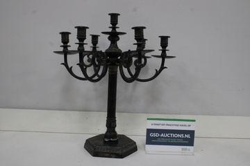 Afbeelding van Grote Decoratieve Brocante Kandelaar