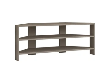 Afbeelding van THALES Hoek TV-meubel 3 planken - Taupe - 36x114x45 cm