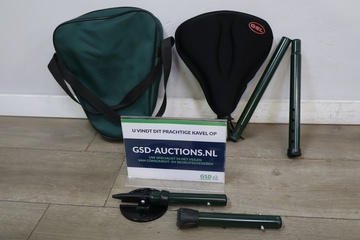 Afbeelding van Fietszadel met gelkussen en accessoires
