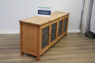 Afbeelding van Houten dressoir met deurpanelen