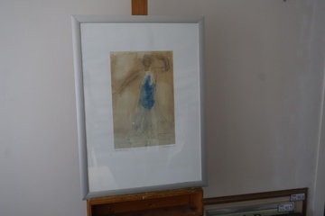 Afbeelding van reproductie "Danseuse Cambodgienne de Face" A. Rodin
