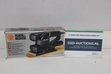 Afbeelding van Black & Decker vlakschuurmachine
