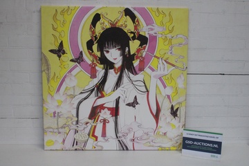 Afbeelding van Anime canvas vrouw met pijp