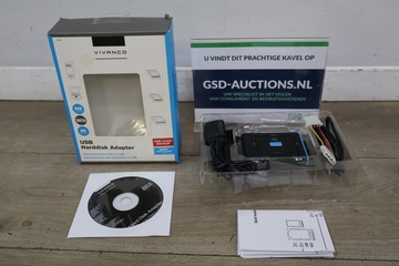Afbeelding van Vivanco USB Harddisk Adapter 3.5"/2.5" SATA IDE
