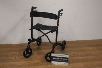 Afbeelding van Opvouwbare rollator met zitting