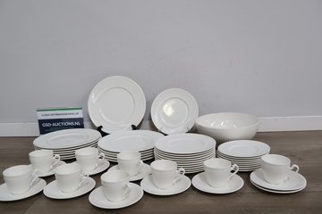 Afbeelding van Wit servies van Villeroy en Boch