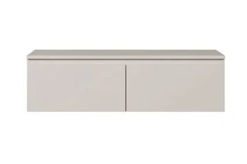 Afbeelding van Selsey - Hangend Wand-tv-meubel - Bemmi - Greige, 100cm