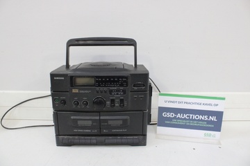 Afbeelding van Samsung CD-speler en cassette recorder