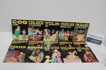 Afbeelding van Set vintage erotische stripboeken